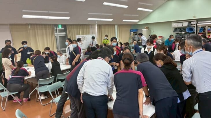 院内災害訓練(机上訓練)